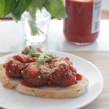 Low FODMAP Oven Baked Meatballs