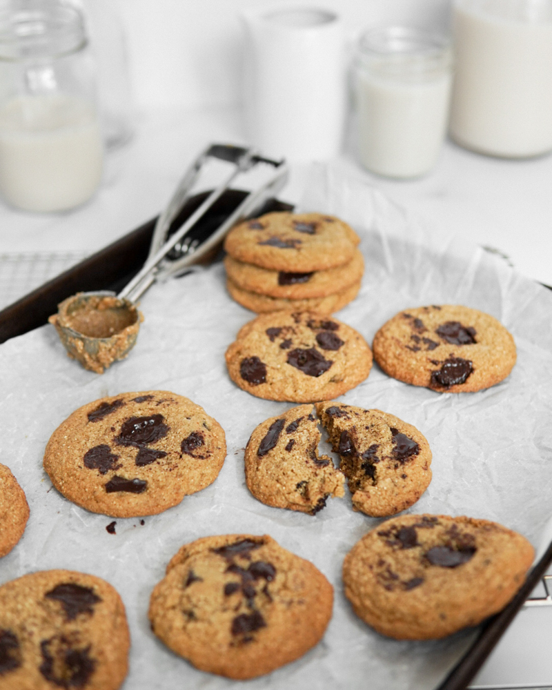Low FODMAP Chocolate Chip Cookies - Dairy Free, Plant-Based Friendly ...